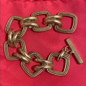Etienne Aigner Chunky  vintage style bracelet